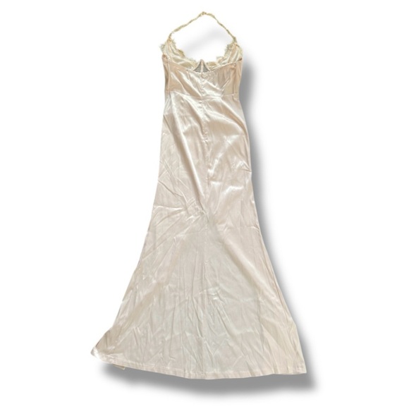 GoodTime USA Light Pink Corset Halter Maxi Dress Women’s Size Medium NWT Prom - Picture 3 of 16